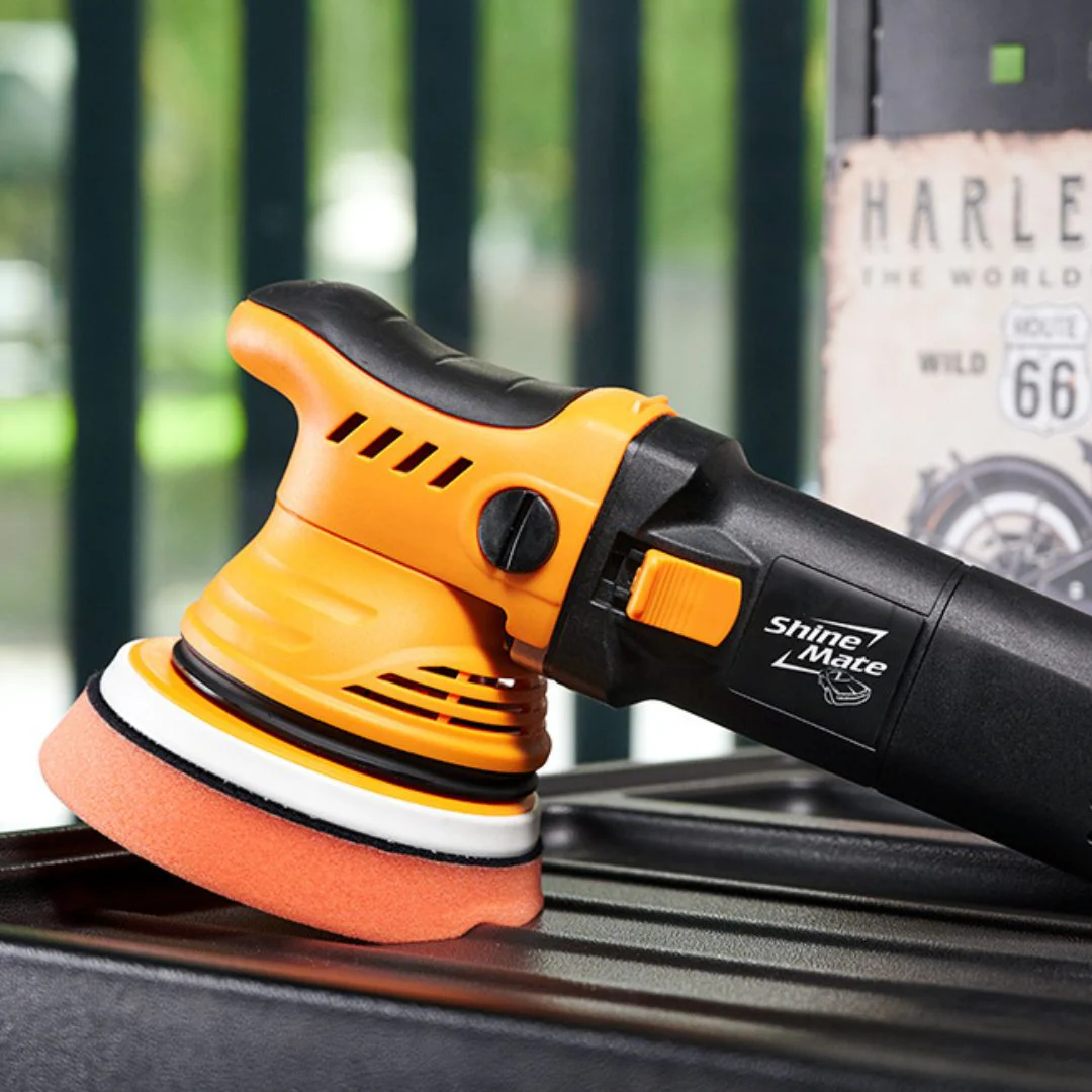 ShineMate ERO600 G2 - 9mm Dual Action Polisher with free pad - Image 7