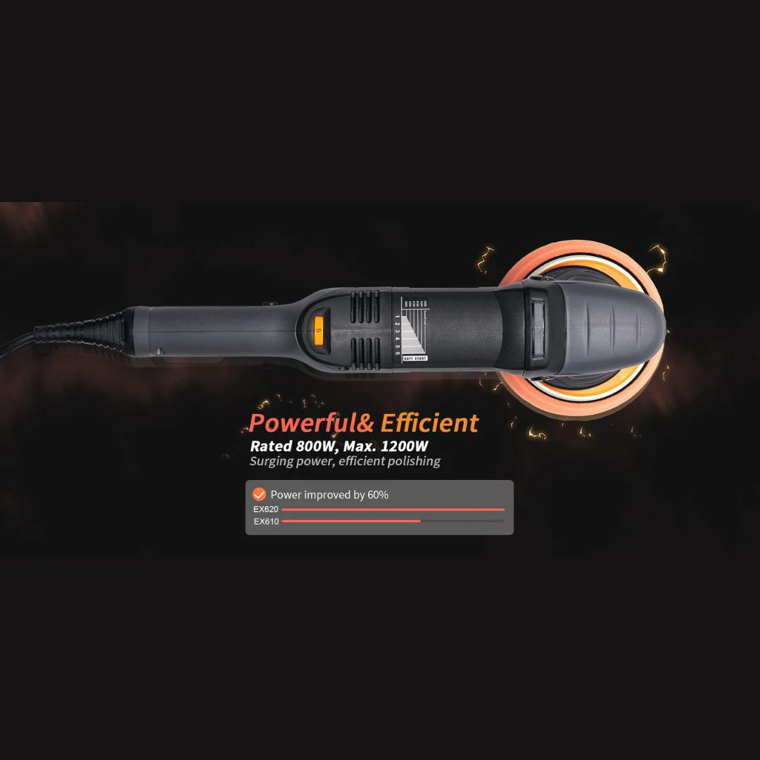 ShineMate EX620 - 21mm Dual Action Polisher 6" - Image 15