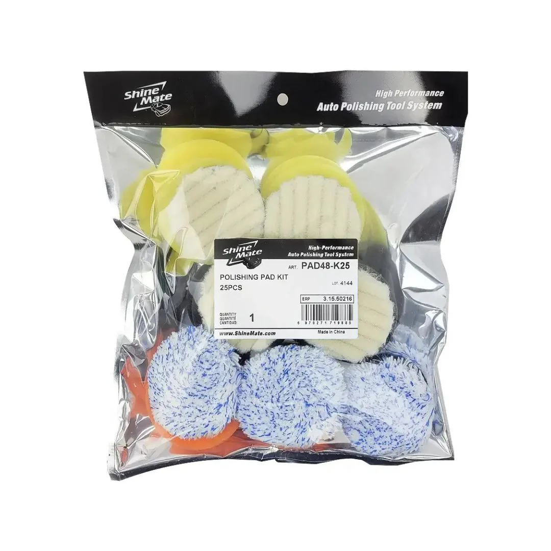 ShineMate Pad Kit for 1.9" (48mm) Backing Plate