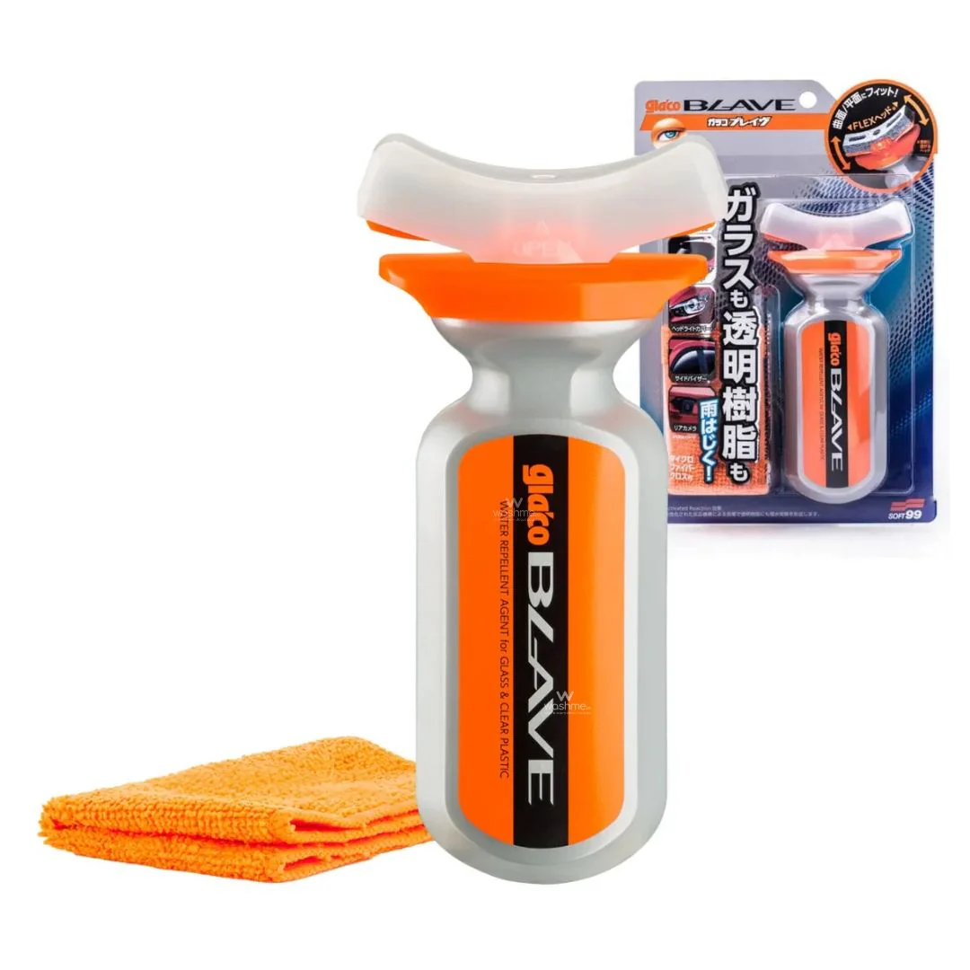 Soft99 Glaco Blave - Glass, Plastic & Helmet Visor Water Repellent 70ml