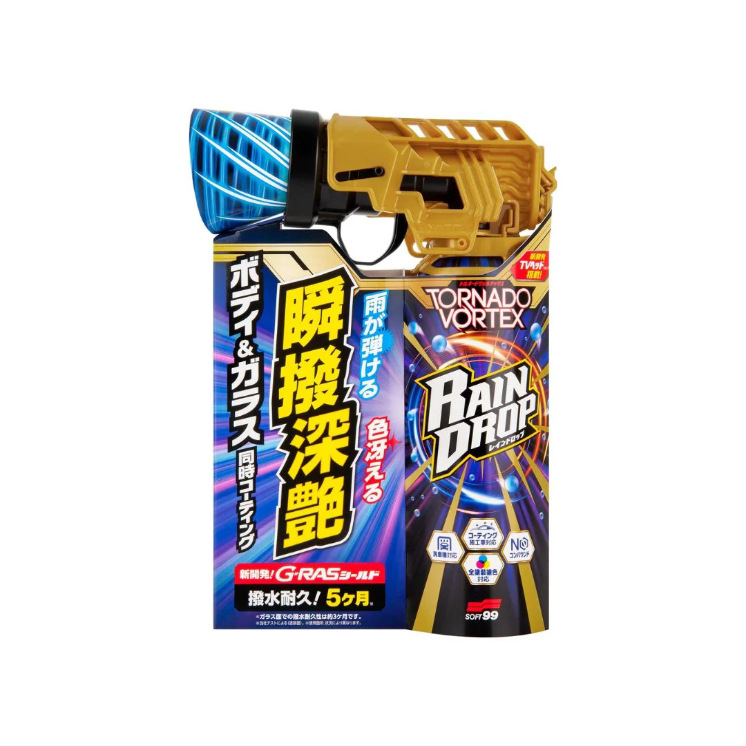 SOFT99 Rain Drop Tornado Vortex 300ml - Image 8