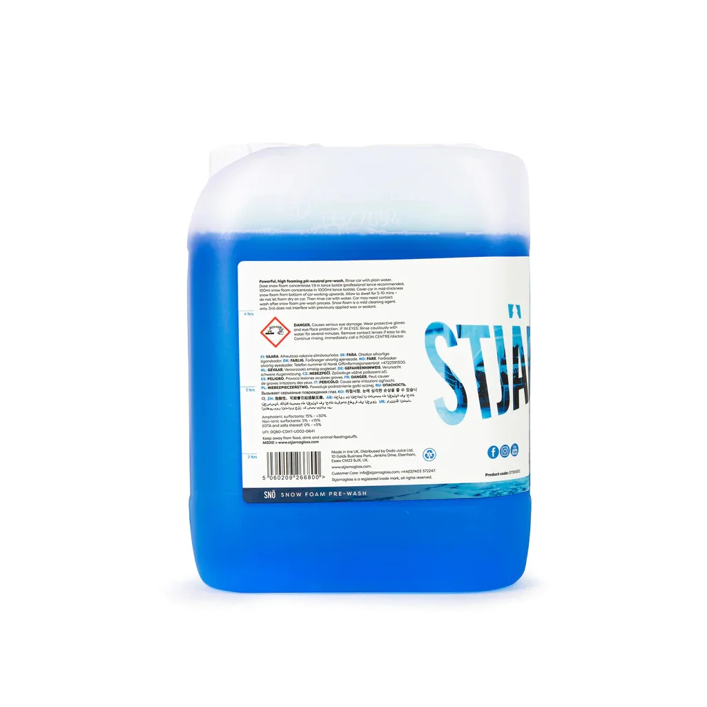 Stjarnagloss Sno - pH-Neutral Snow Foam 5L - Image 10