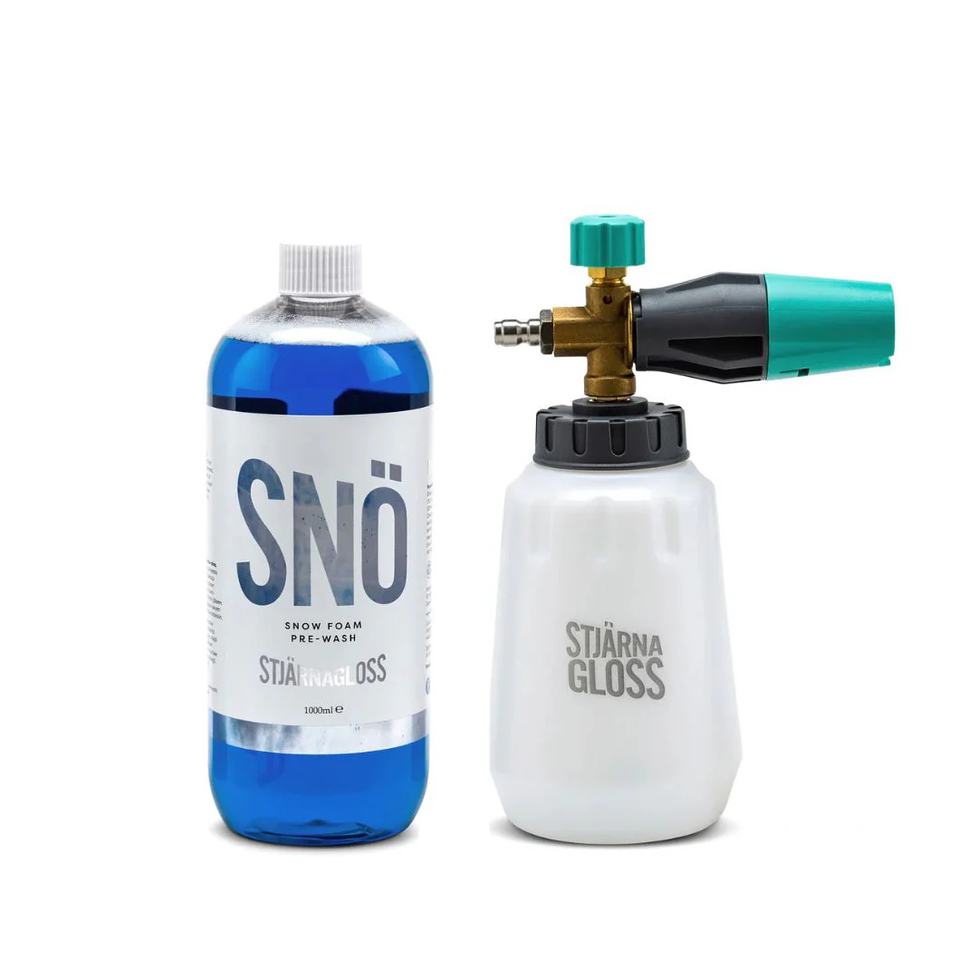Stjärnagloss Snöstorm Foam Lance + Snö Snow Foam Bundle