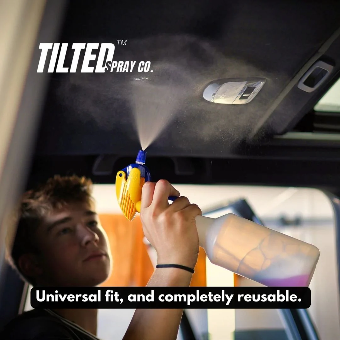 Tilted Spray Adapter - Turn Any Spray Bottle into a 360° Sprayer! - Image 3