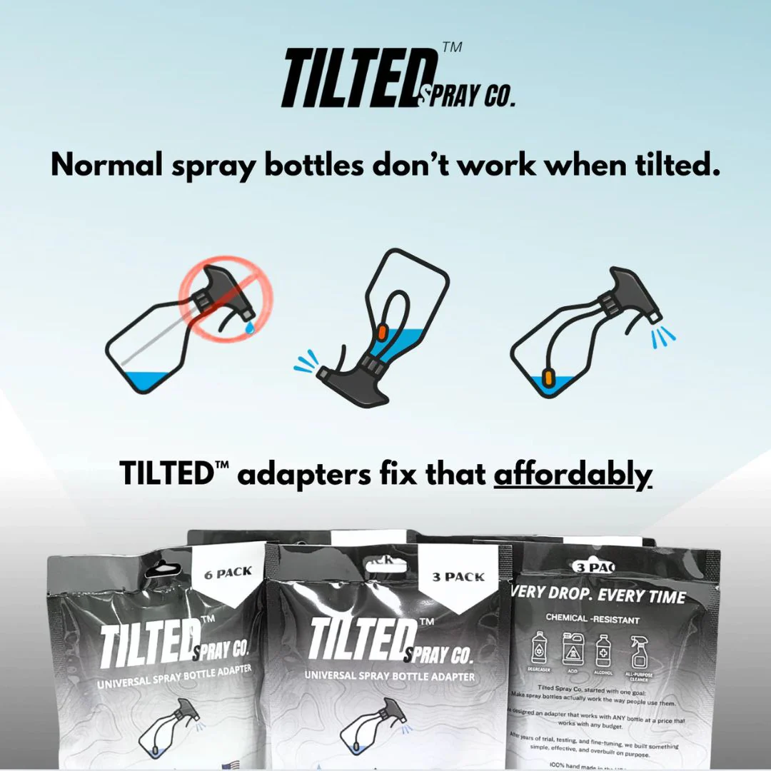 Tilted Spray Adapter - Turn Any Spray Bottle into a 360° Sprayer! - Image 5