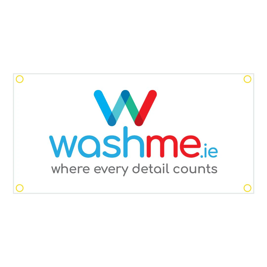 washme.ie Banner 122x61 cm