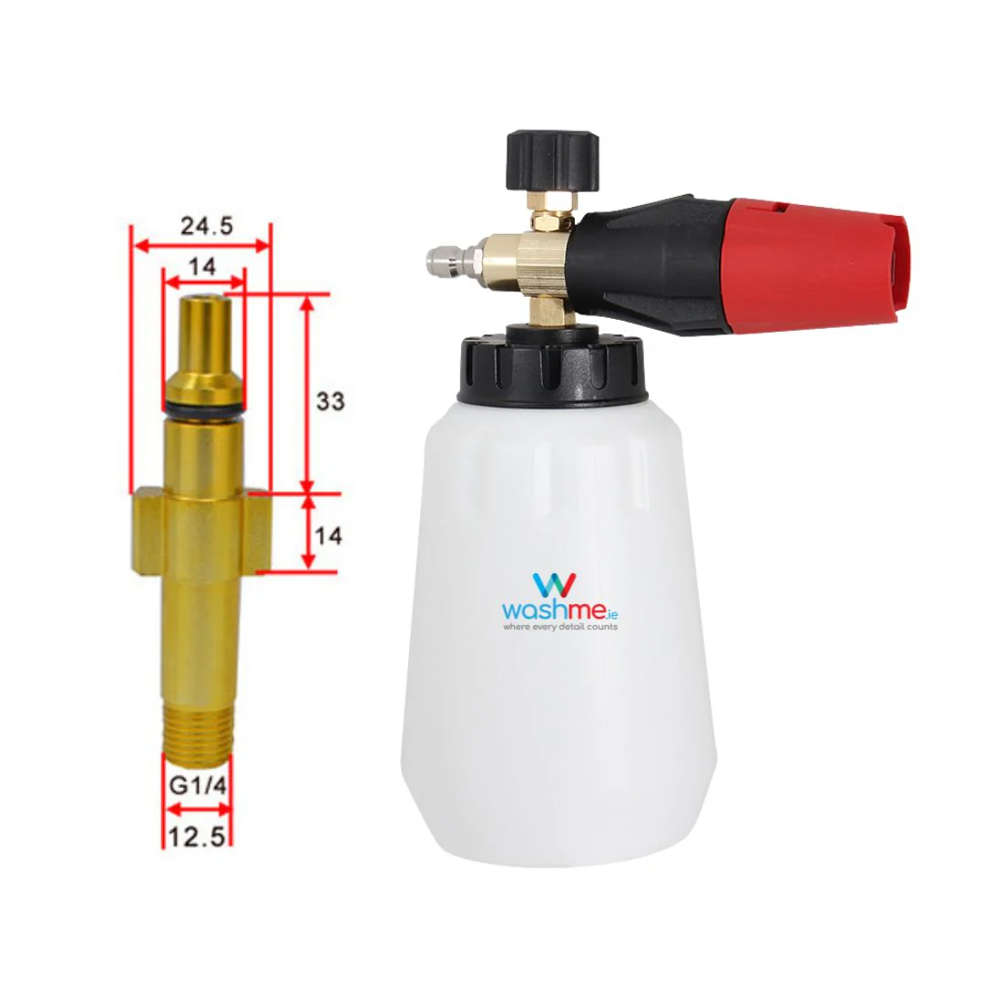 WashMe Red Snow Foam Lance Hydro 360 V2 - Lavor, Parkside, Argos, Aldi