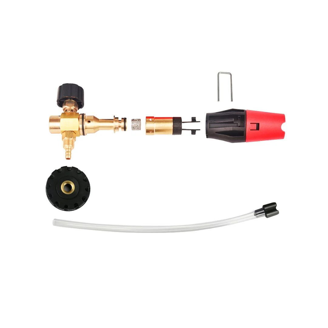 WashMe Red Snow Foam Lance Hydro 360 V2 - 1/4" Quick Release - Image 5