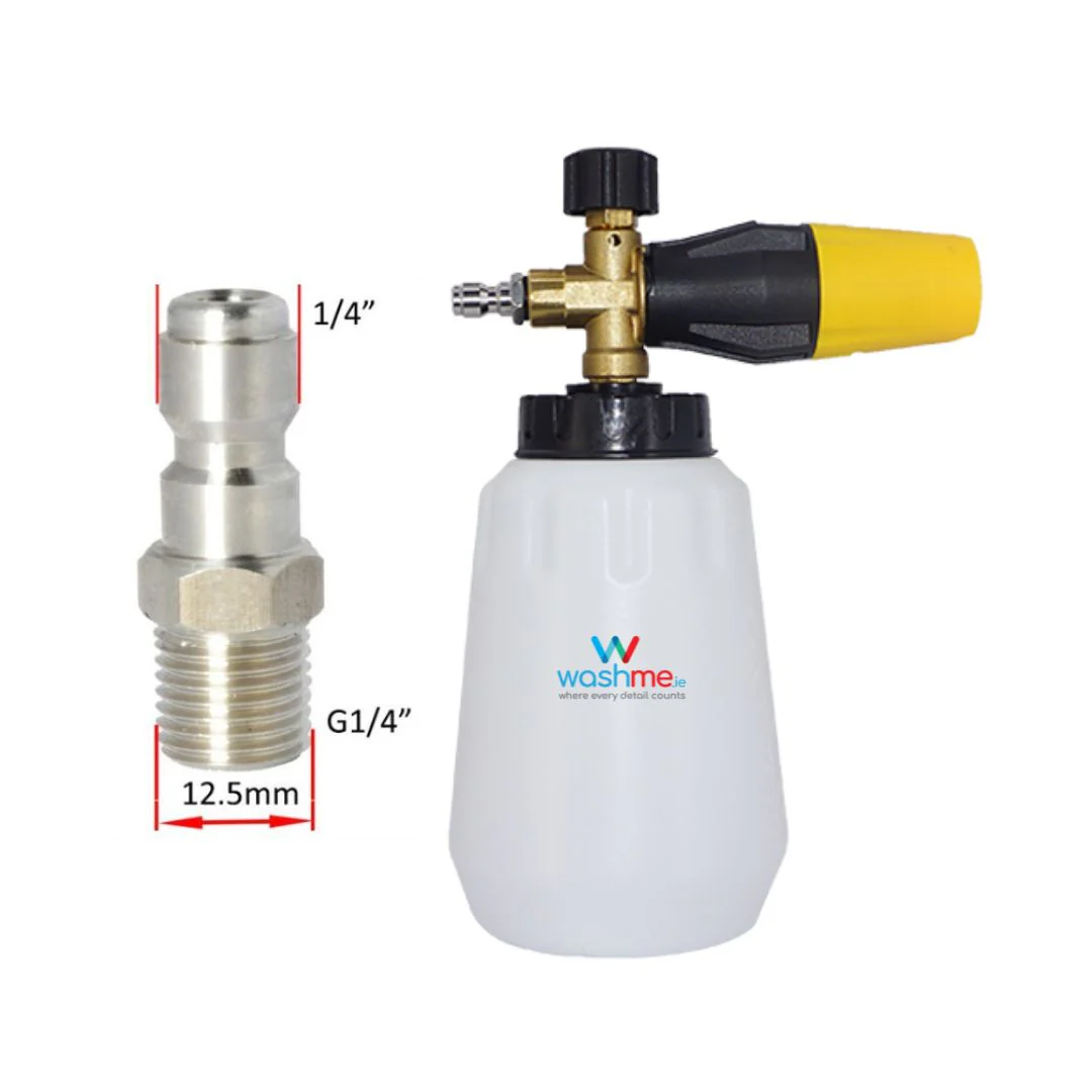 WashMe Yellow Snow Foam Lance Hydro 360 V2 - 1/4" Quick Release