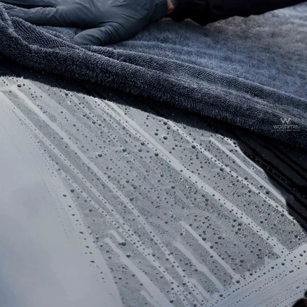 WashMe Twisted XL EXTREME Drying Towel - Grey (1800gsm/80x50cm) - Image 4