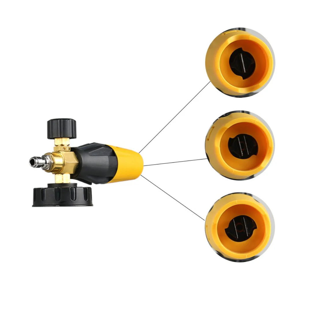 WashMe Yellow Snow Foam Lance Hydro 360 V2 - 1/4" Quick Release - Image 10